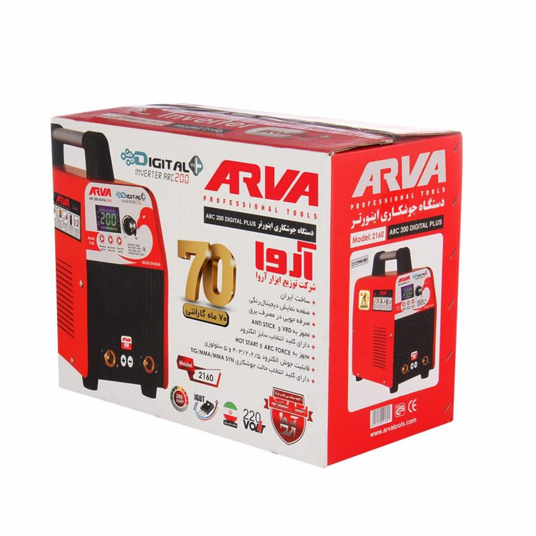 اینورتر جوشکاری200آمپر DIGITAL PLUS مدل2160