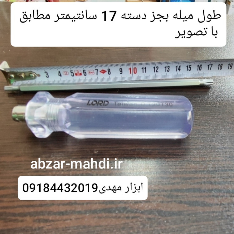پیچگوشتی دو سر ستاره ای T20_T30 برند لرد