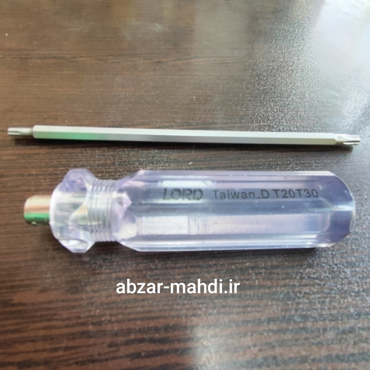 پیچگوشتی دو سر ستاره ای T20_T30 برند لرد