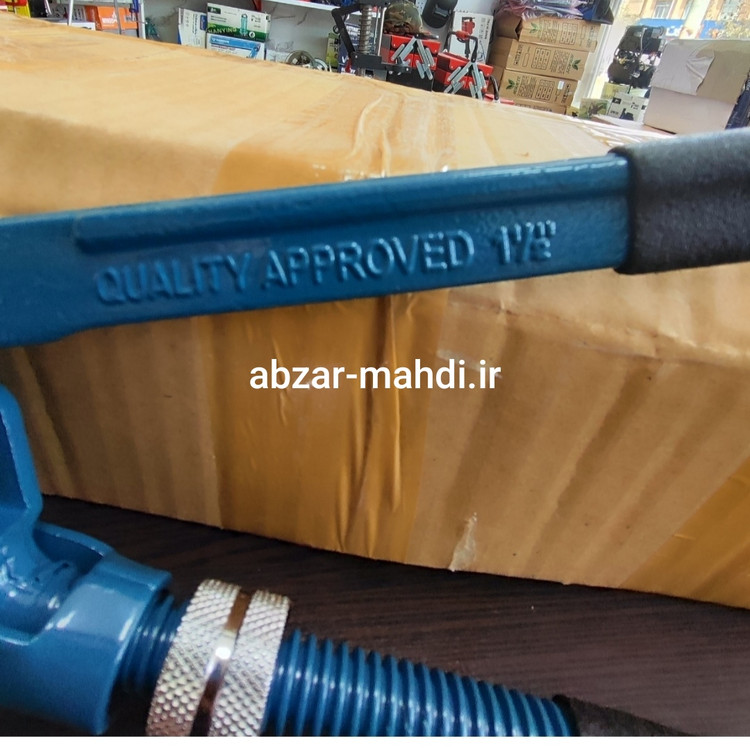آچار لوله گیر شلاقی دو دسته 2 اینچ کنیوس به طول 52 سانتیمتر