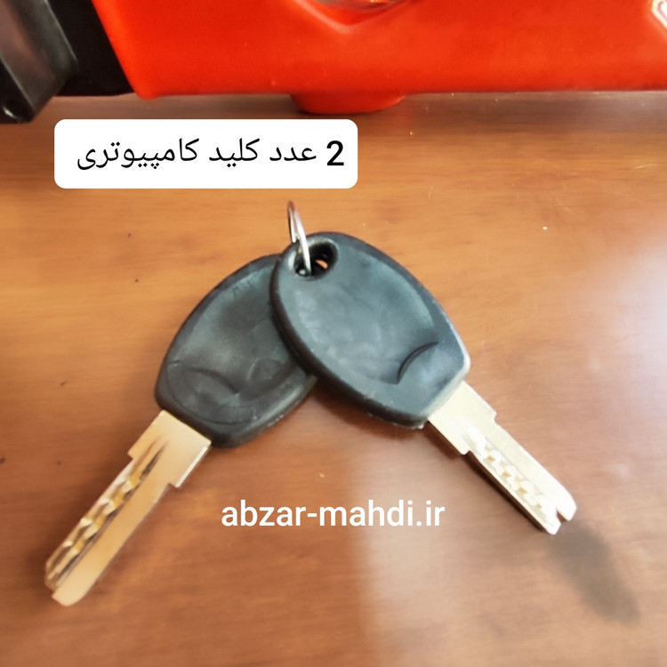 قفل فرمان دوبل شبکه ای میتا مدلRL36 مناسب تمام خودروها ساخت ایران