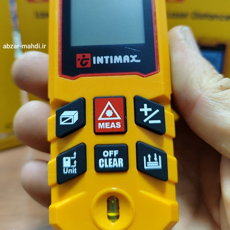متر لیزری 60 متری دیجیتالی اینتیمکث مدل B60 تکنولوژی ژاپن