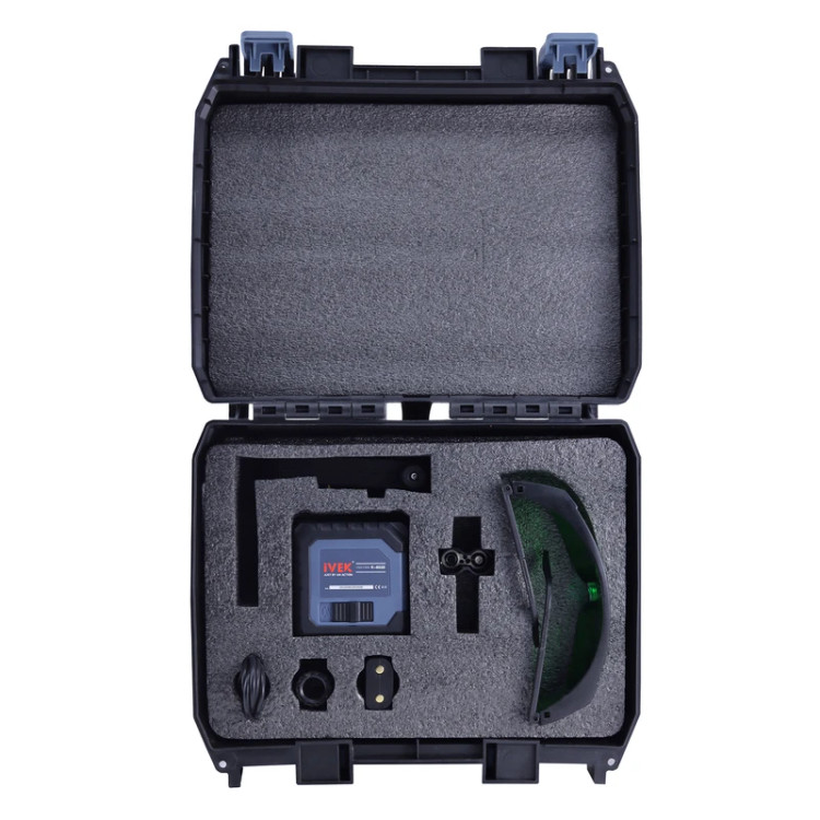 کیت تراز لیزری 2 خط سبز(دو حالته) K-8020 ایوک مجهز ب لیزر اوسرام آلمان
