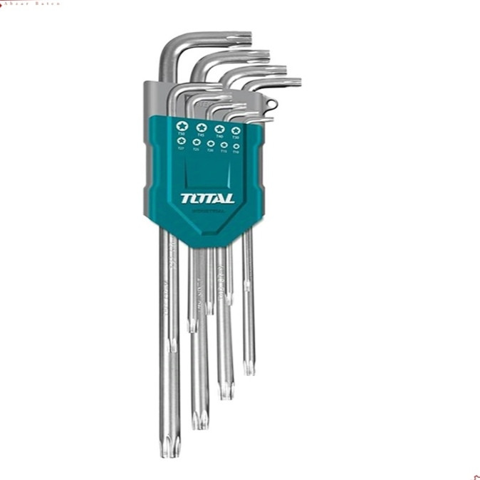 آچار آلن ستاره ای 9عددی توتال مدل TAT106392 کیفیت صنعتی