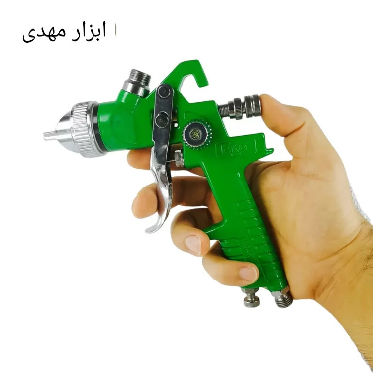پیستوله رنگ پاشی 3 تنظیم اکو مدل مستر H827 قطر نازل 1/۵