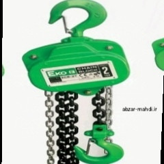 جرثقیل 5 تن زنجیری فولادی اکو مدل ESDS-6×160 ارسال با باربری پس کرایه