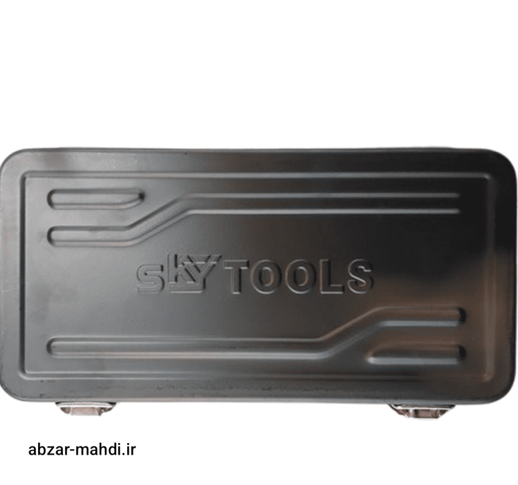 جعبه بکس صنعتی 21 پارچه درایو 1/4 اسکای مدل ST-9907 جنس کروم وانادیوم