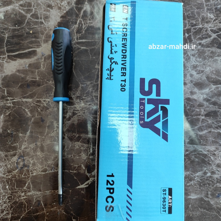 پیچگوشتی تی T30 صنعتی اسکای مدل ST-9630T جنس فولادی