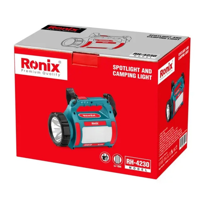 نور افکن شارژی رونیکس مدل RH-4230
