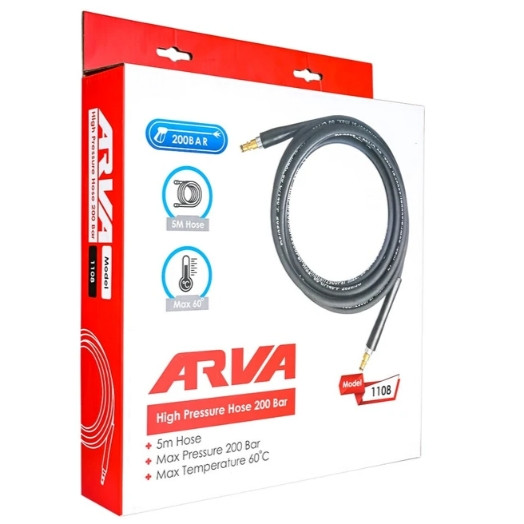 شیلنگ کارواش فشار قوی 200 بار آروا مدل arva1108
