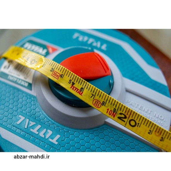 متر پارچه ای فایبرگلاس 30 متری توتال TMTF13306 کیفیت درجه یک