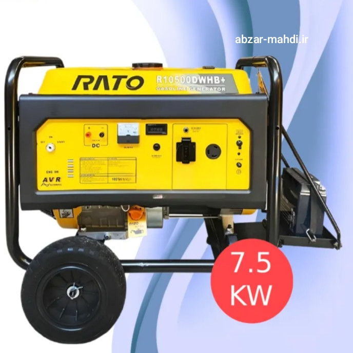 موتور برق 7/5 کیلوایت راتو مدل +R10500DWHB