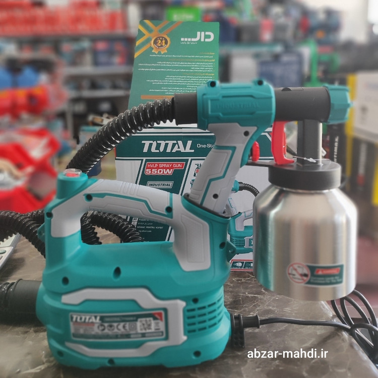 پیستوله برقی خرطومی توتال مدل TT5006-2 با ۲۴ ماه گارانتی و خدمات پس از فروش