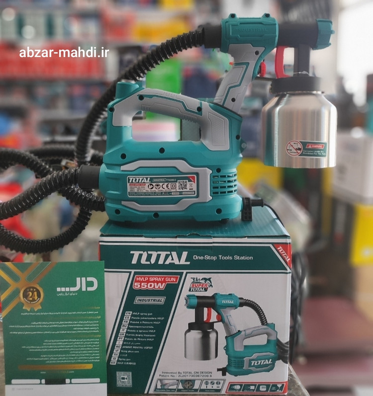 پیستوله برقی خرطومی توتال مدل TT5006-2 با ۲۴ ماه گارانتی و خدمات پس از فروش