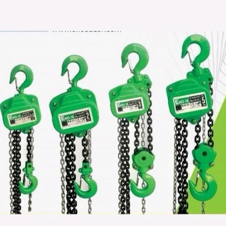 جرثقیل 5 تن زنجیری فولادی اکو مدل ESDS-6×160 ارسال با باربری پس کرایه
