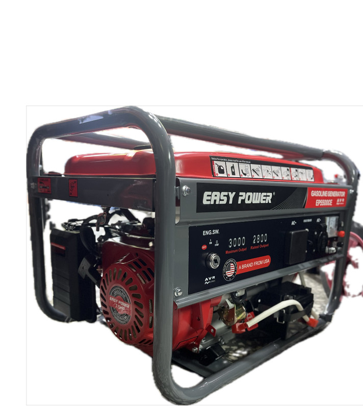 موتور برق ۳ کیلووات هندلی یزی پاور مدل EP5500C سیم پیچ تمام مس