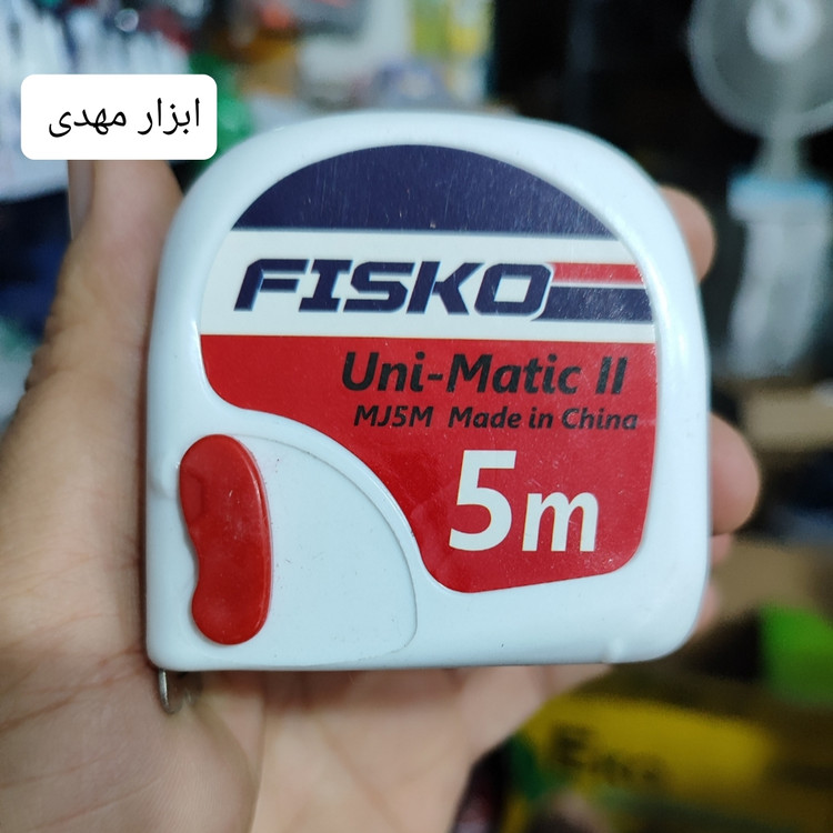 متر ۵ متری ۱۹ میلیمتر فیسکو