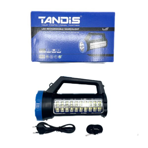 چراغ قوه لیتیومی شارژی تندیس مدل آلفا TT-2331