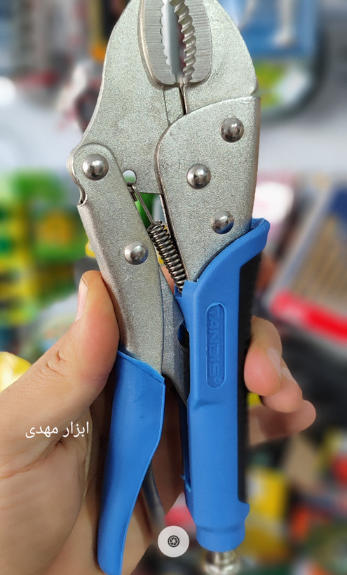انبر قفل ۱۰ اینچ روکش دار تندیس مدل tt-2362 کیفیت صنعتی