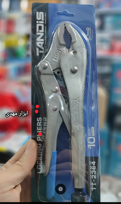 انبرقفل 10 اینچ طرح آلمانی تندیس مدل TT2364 جنس فولادی درود فورگید
