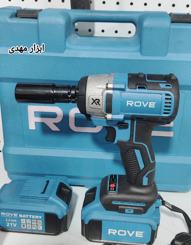 بکس شارژی براشلس 21 ولت 320 نیوتون ROVE مدل cw-23بهمراه کیف BMC