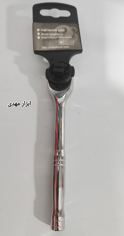 دسته بکس جغجغه 1/4ضامن دار 72 دنده میتا تکنولوژی آلمان جنس کروم وانادیوم