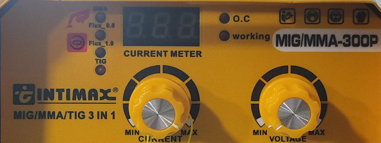 دستگاه جوشکاری 300 آمپر دو کاره CO2 صنعتی اینتیمکث مدل1 -mig 081 324 با تمام لوازم کامل
