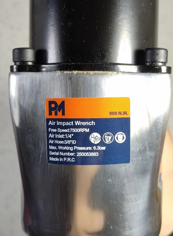 بکس بادی صنعتی ۹۰۰ نیوتون ۱/۲ پی ام مدل900NM