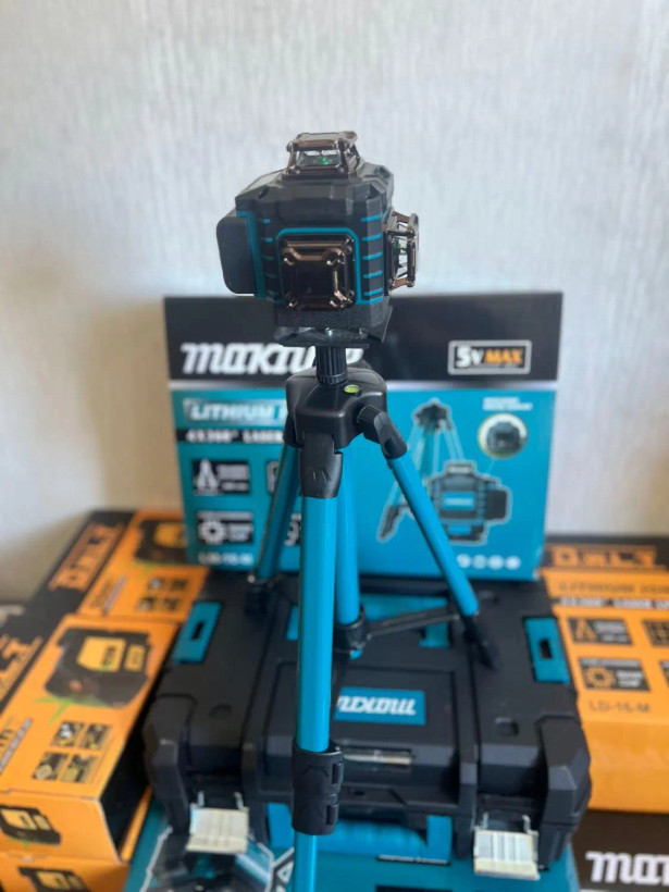 تراز لیزری ۴ بعدی ۱۶ لاین 360 درجه لنز فلزی ماکیتا مدل 5V-16X با کیف BMC