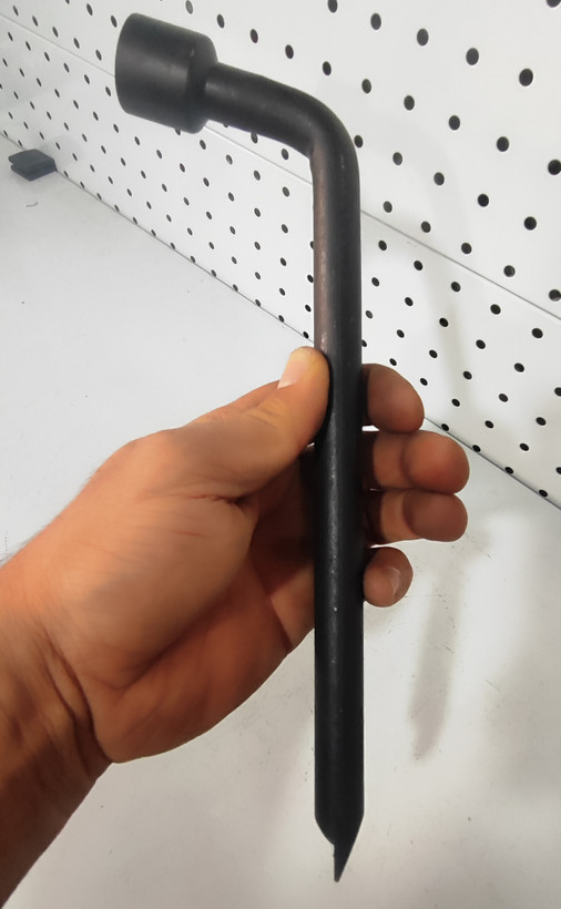 آچار چرخ 14فولادی پراید یک تیکه ساخت ابزار مهدی مدل GF-M14تضمینی نشکن و ضد خمیدگی باگارانتی تعویض