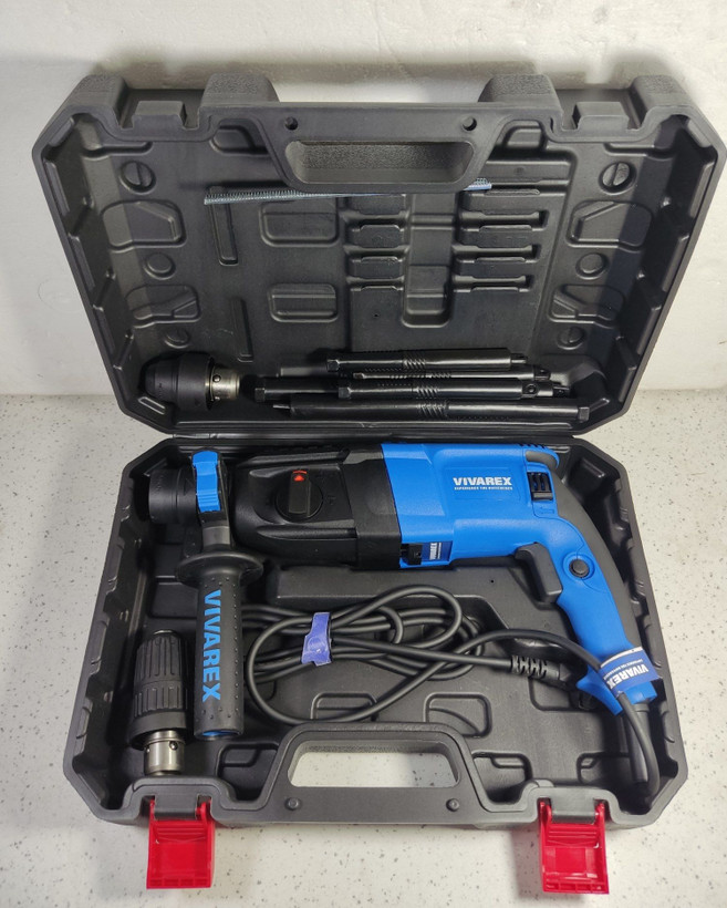 بتن کن سه کاره سه نظام اتوماتیک ویوارکس مدل VR-8026PLUS-RH با یکسال گارانتی و تمام لوازم