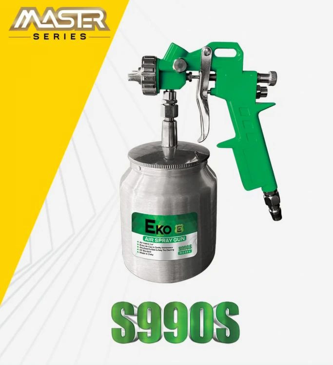 پیستوله بادی دو تنظیم کاسه زیر اکو مدل ESG-S990S نازل 1/6