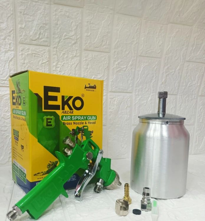 پیستوله بادی دو تنظیم کاسه زیر اکو مدل ESG-S990S نازل 1/8