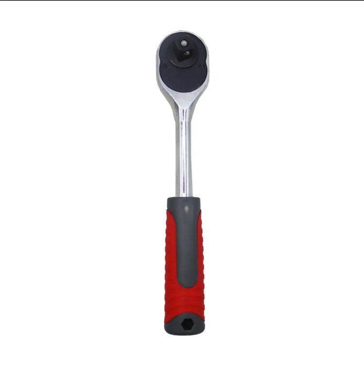 دسته جغجغه روکش دار درایو 12 ضامن دار هیلتی جنس کروم وانادیوم مدل HRD-111