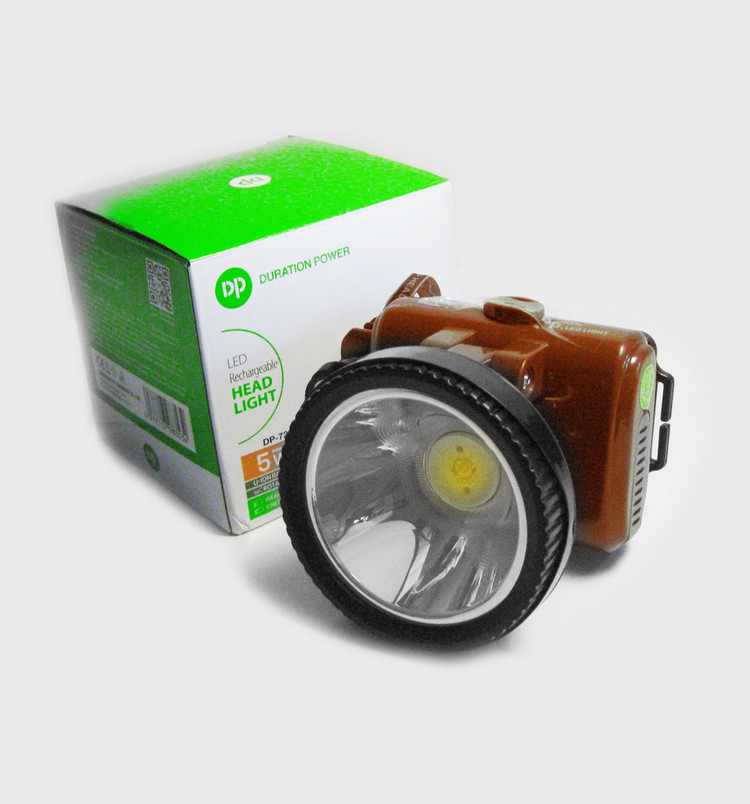 چراغ پیشانی شارژی هدایتی DP مدل DP-7203