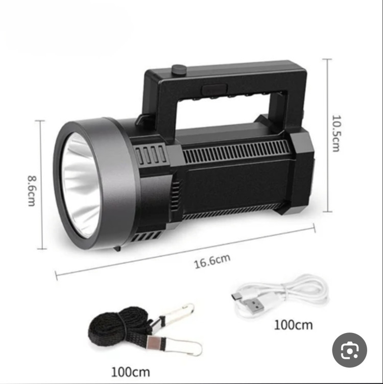 چراغ قوه شارژی ویداسی مدل WD-5023S