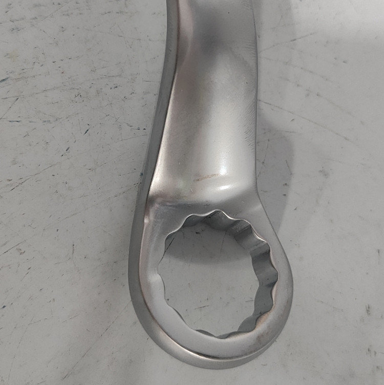 آچار دو سر رینگ 21×23 داربستی مات جنس کروم وانادیوم