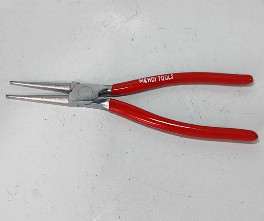 انبر خارجمع کن و بازکن مستقیم 8 اینچ دیپ قرمز مهدی تولز ساخت کارخانه ابزار مهدی