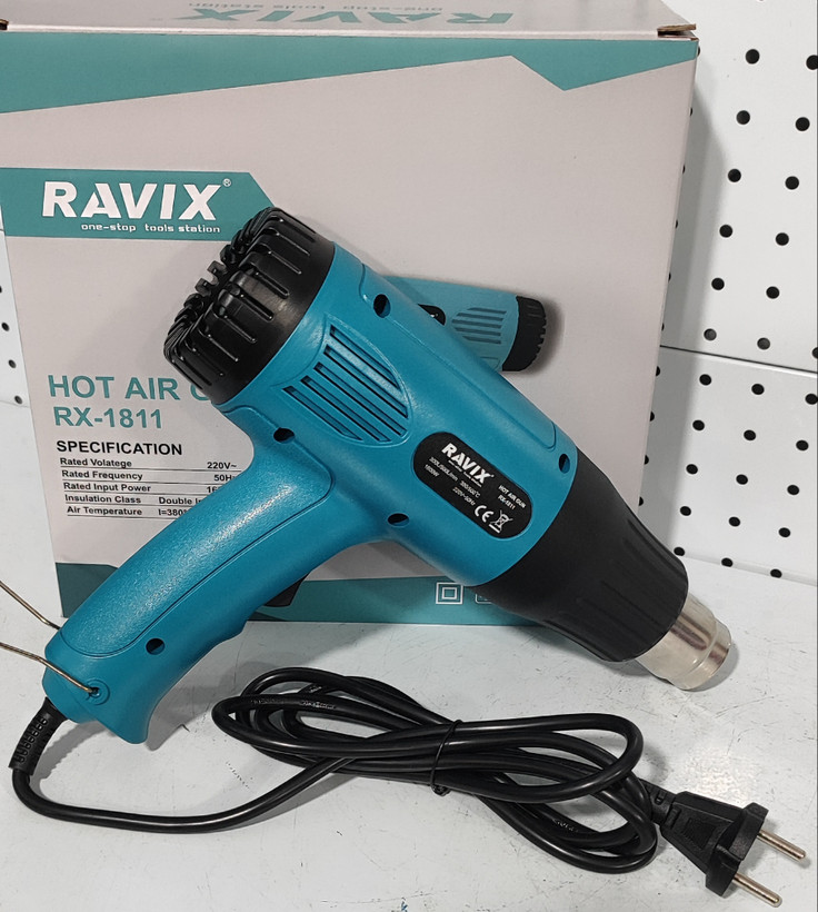 سشوار صنعتی 1600 وات دو حالته راویکس مدل RX-1811
