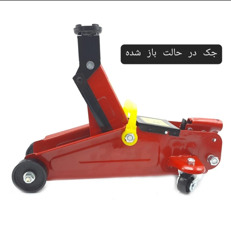 جک دو تن سوسماری ورق سنگین 9 کیلو هیدرولیکی فلوور جک مدل 2tnpp