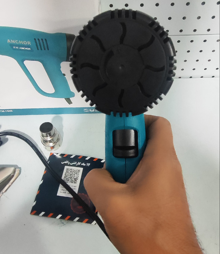 سشوار صنعتی 1800 وات دو سرعته آنکور مدل TM-1800 با 12 ماه گارانتی و خدمات پس از فروش